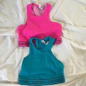 Victoria's Secret High Neck Cotton Bralette Bundle